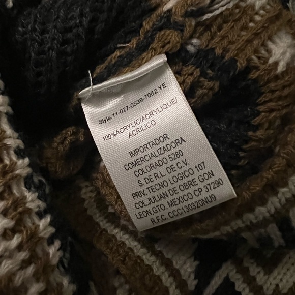 Stetson Womens Santa Fe Belted Sweater - Picture 4 of 6